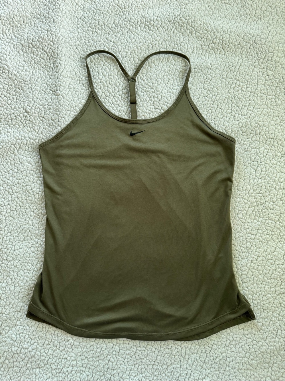 Nike Olive Racerback Training Tank